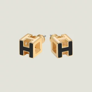 【二手】HERMES CAGE D’H 耳環 RR1257