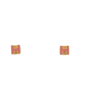 【二手】HERMES CAGE D’H 耳環 RR1323