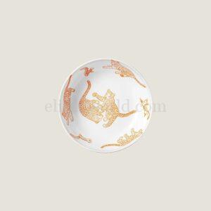 【全新】HERMES CALOTTE PETITS FELINS 餐盤 E19395