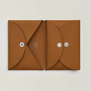 【二手】HERMES CALVI DUO 卡包 E20809