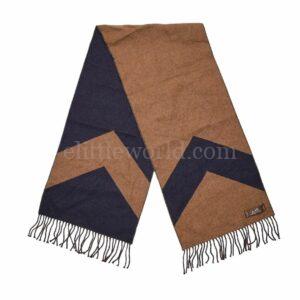 【二手】HERMES CASAQUE CHEVRON 羊絨圍巾 E18355