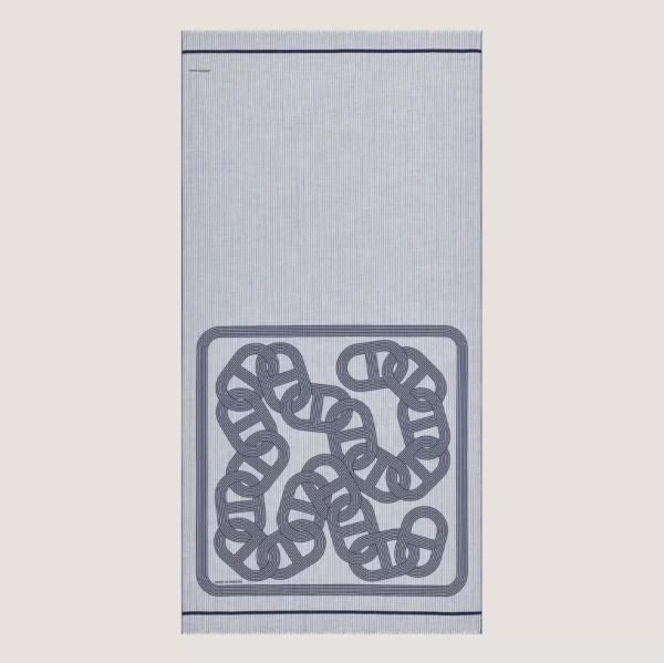 【二手】HERMES CIRCUIT 24 FAUBOURG 羊絨圍巾 E20507