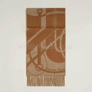【全新】HERMES CLIC CLAC 圍巾 E20602