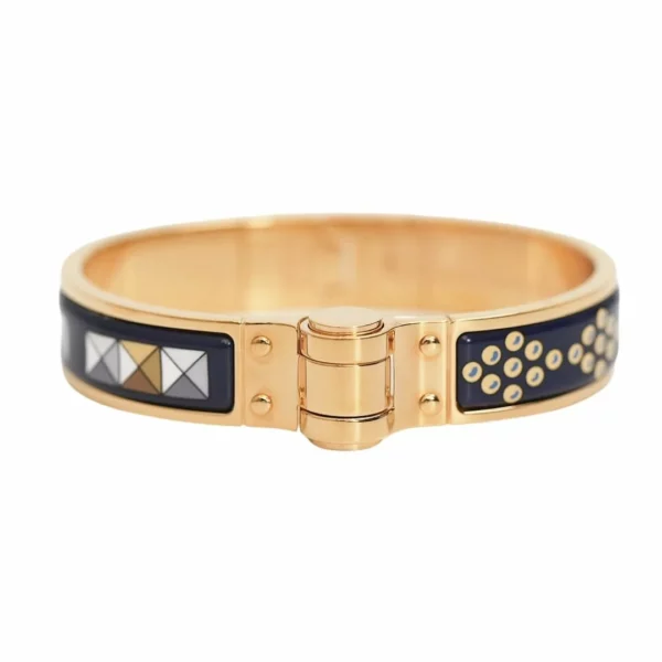 【二手】HERMES COLLIERS DE CHIENS HINGED 手鐲 S E22705