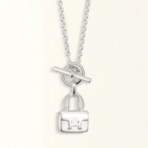 【全新】HERMES CONSTANCE AMULETTE 純銀項鍊 E20481