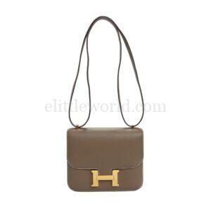 【二手】HERMES CONSTANCE 迷你手袋 E19306