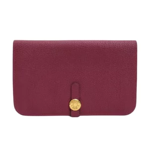 【二手】HERMES DOGON DUO 錢包 E22730