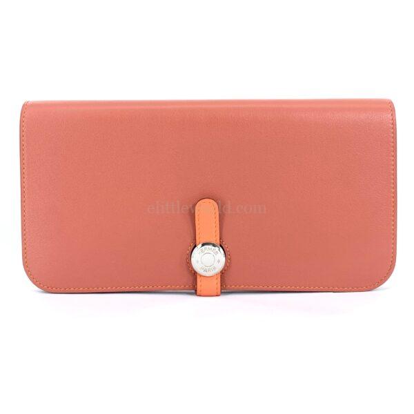 【未使用品】HERMES DOGON DUO 錢包 E7083