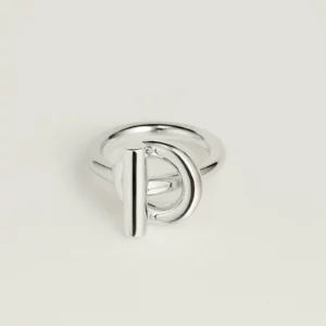 【全新】HERMES ECHAPPEE HERMES 中號純銀戒指 52 E21712