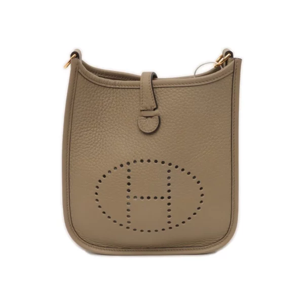 【二手】 HERMES EVELYNE 大象灰手袋 PD1108
