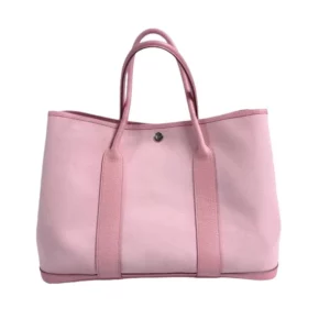 【二手】 HERMES GARDEN PARTY 36 櫻花粉手袋 PD1580