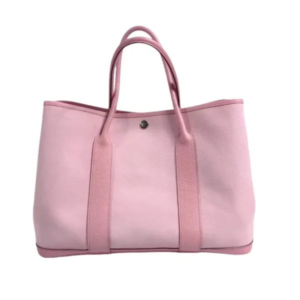 【二手】 HERMES GARDEN PARTY 36 櫻花粉手袋 PD1580