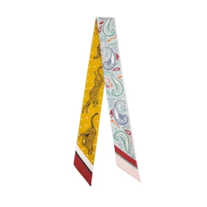 【全新】HERMES GUEPARDS BANDANA 絲巾 E21042