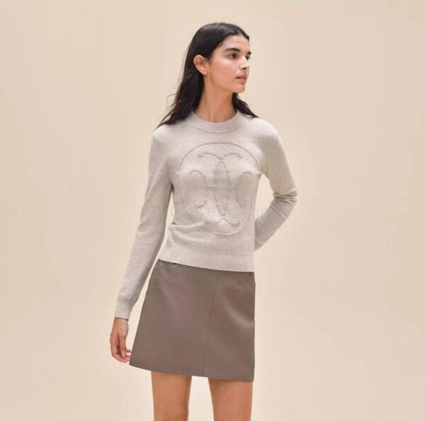 【全新】HERMES H LIFT 長袖針織衛衣 38 VV2326