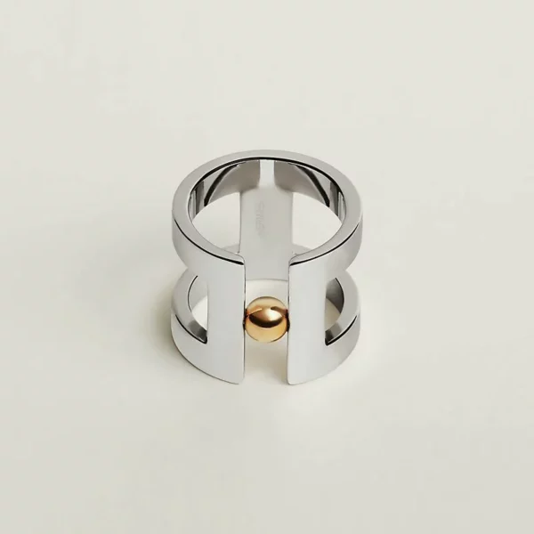 【二手】HERMES H PERLE 90 圍巾環 E20970