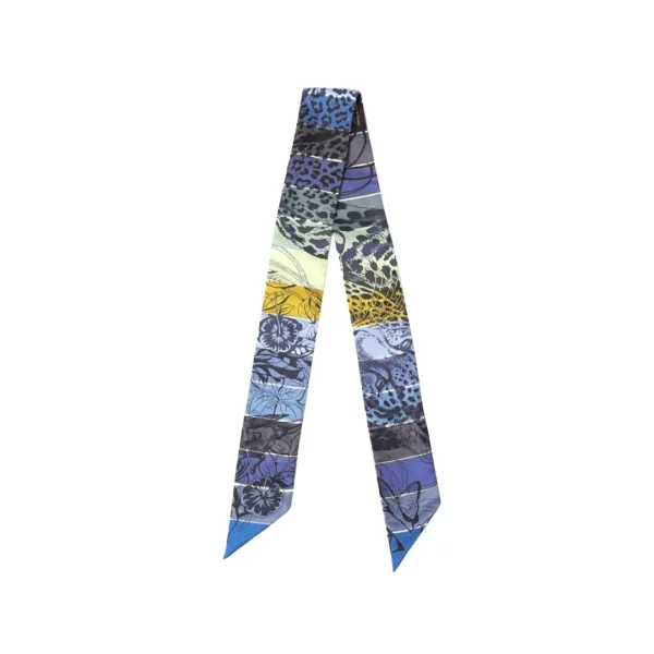 【二手】HERMES JUNGLE LOVE RAINBOW 絲巾 E17578