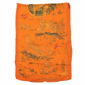 【二手】HERMES JUNGLE LOVE RAINBOW 圍巾 E22111