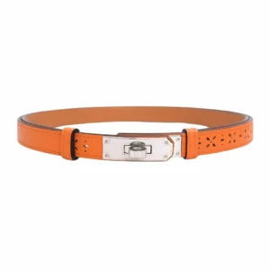 【未使用品】HERMES KELLY 18 皮帶 E22573