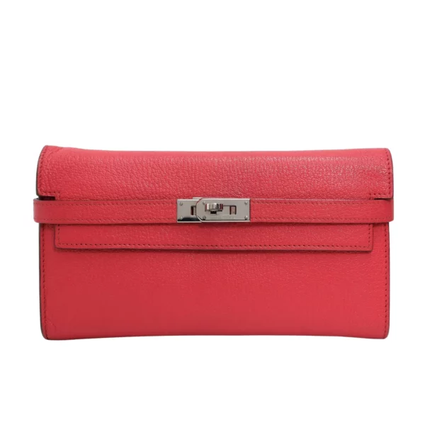 【二手】HERMES KELLY 長錢包 E22554