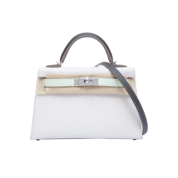 【全新】HERMES KELLY MINI 二代迷你拼色手袋 RR1116