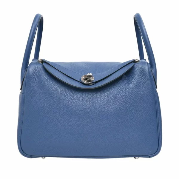 【二手】HERMES LINDY 30 拼色手袋 E20871