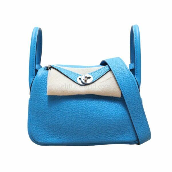 【二手】HERMES LINDY 迷你手袋 VV2352