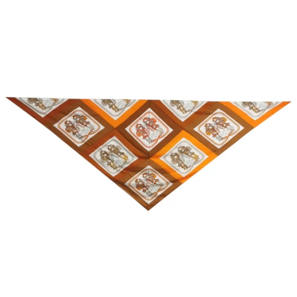 【二手】HERMES MINI BRIDES DE GALA 大三角巾 JV2130