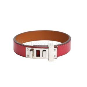 【二手】HERMES MINI DOG CLOUS CARRES 手帶 T1 E18643