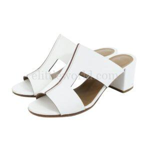 【二手】HERMES OSTIA 高跟涼鞋 36.5 E9551