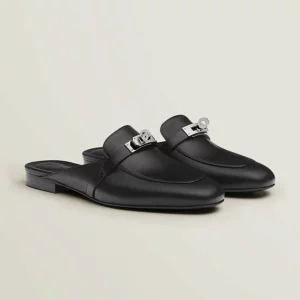 【全新】 HERMES OZ 半拖鞋 37.5 E22578