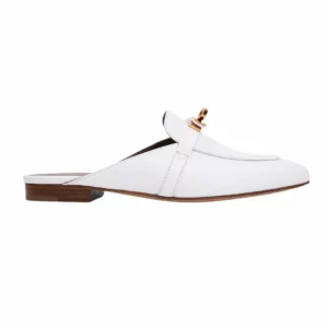 【未使用品】HERMES OZ 半拖鞋 38.5 E22029