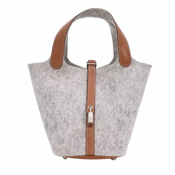 【二手】HERMES PICOTIN 18 LOCK 毛氈水桶手袋 E22603