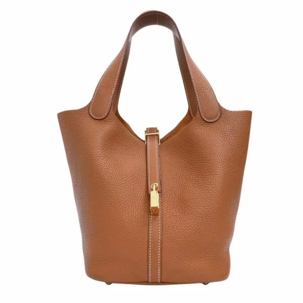【二手】HERMES PICOTIN LOCK 22 水桶手袋 E20779