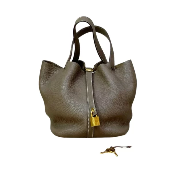 【二手】HERMES PICOTIN LOCK 22 水桶手袋 PD1798