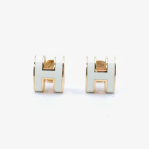 【全新】HERMES POP H 迷你耳環 E14227