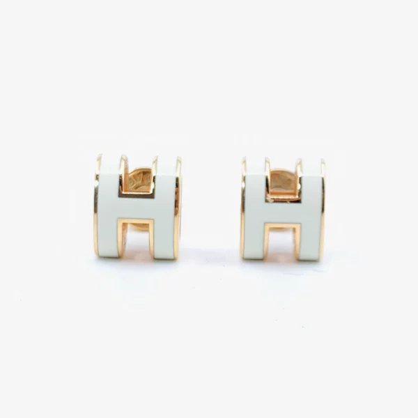 【全新】HERMES POP H 迷你耳環 E14227
