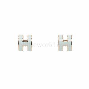 【全新】HERMES POP H 迷你耳環 E17853