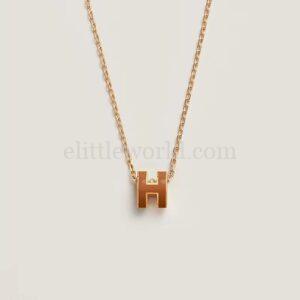 【全新】HERMES POP H 迷你項鍊 VV2184
