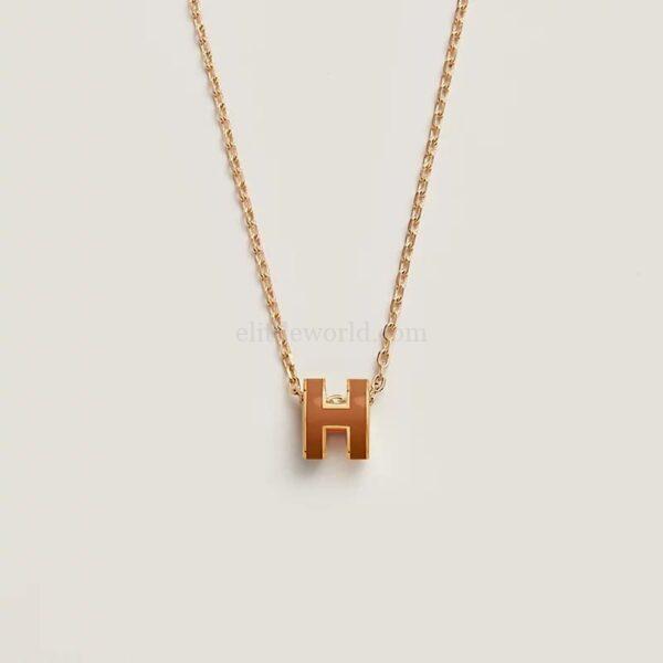 【全新】HERMES POP H 迷你項鍊 VV2184