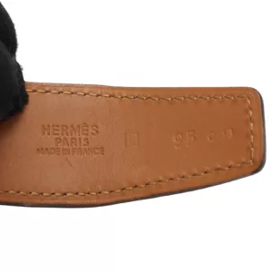 【二手】HERMES POROSUS 鱷魚皮帶 E19752