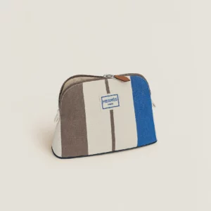 【全新】HERMES RAYURES ROCABAR BOLIDE 迷你旅行化妝包 E22778