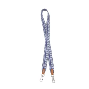 【二手】HERMES SANGLE CAVALE 25 帆布肩帶 E22504