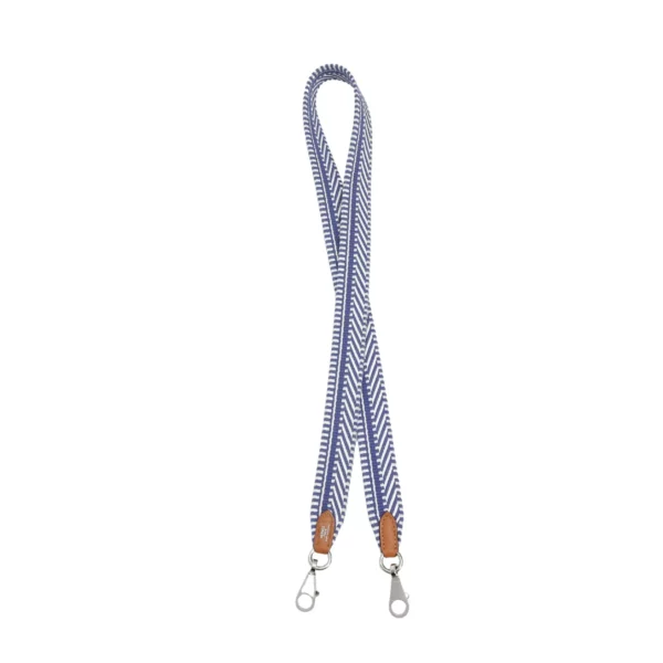 【二手】HERMES SANGLE CAVALE 25 帆布肩帶 E22504