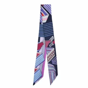 【二手】HERMES SANGLES EN ZIGZAG 絲巾 E21675