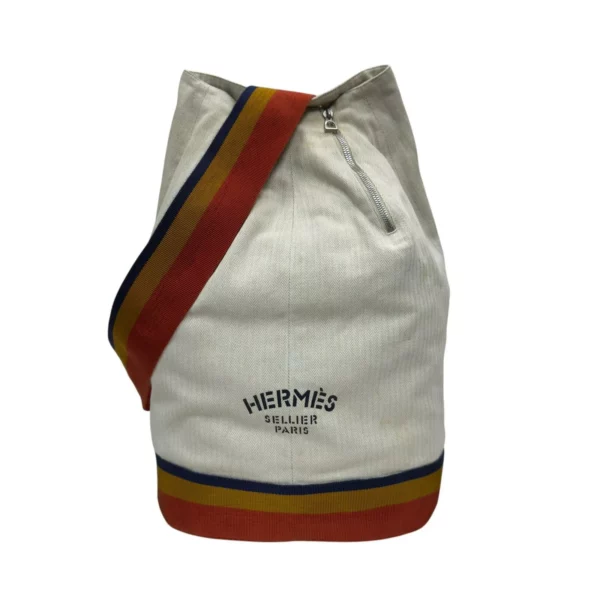 【中古】HERMES SELLIER 水桶斜背包 VV2021