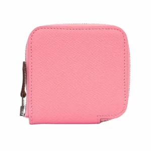 【未使用品】HERMES SILK IN 零錢包 E21363