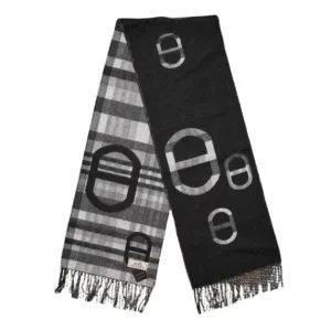 【二手】HERMES TARTAN MAILLONS 圍巾 E21725