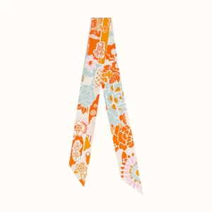 【全新】HERMES TWILLY BINGATA 絲巾 E18818