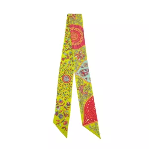 【二手】HERMES TWILLY L'ARBRE DE VIE 絲巾 E21512
