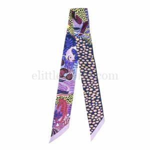 【全新】HERMES UNDER THE WAVES 絲巾 E19327